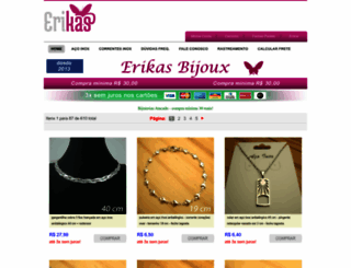 erikas.com.br screenshot