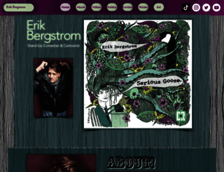 erikbergstrom.com screenshot