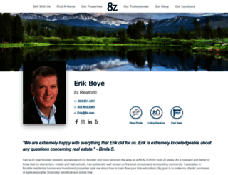 erikboye.8z.com screenshot