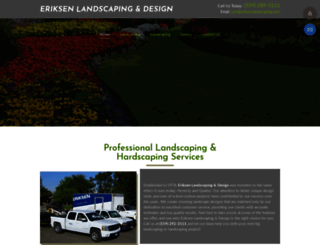 eriksenlandscaping.com screenshot