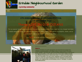 erindaleneighbourhoodgarden.org screenshot