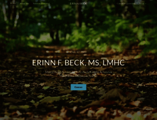 erinnbeck.com screenshot