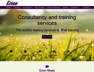erion.co.uk screenshot