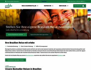 erlebe-brasilien.de screenshot