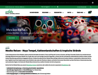 erlebe-mexiko.de screenshot