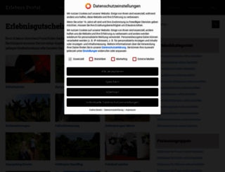 erlebnis-gutschein-portal.de screenshot
