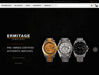 ermitagejewelers.com screenshot