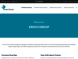 ernco-group.com screenshot