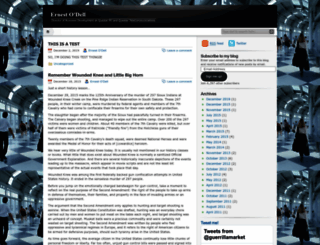 ernestodell.wordpress.com screenshot