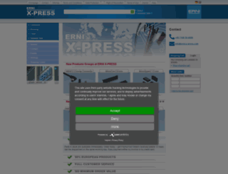 erni-x-press.com screenshot