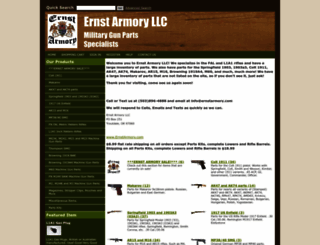 ernstarmory.com screenshot