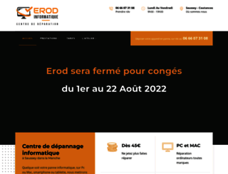 erod-informatique.fr screenshot