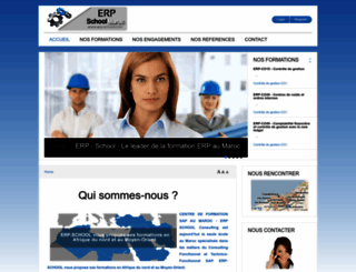 erp-school.com screenshot