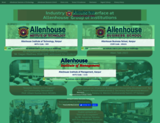 erp.allenhousecolleges.com screenshot