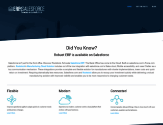 erp4salesforce.com screenshot