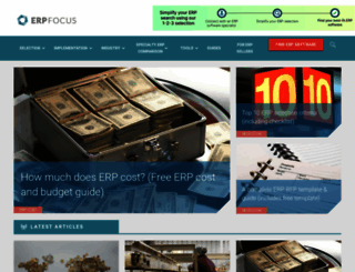 erpfocus.com screenshot