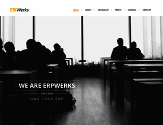 erpwerks.com screenshot