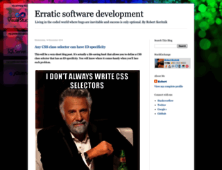 erraticdev.blogspot.com screenshot