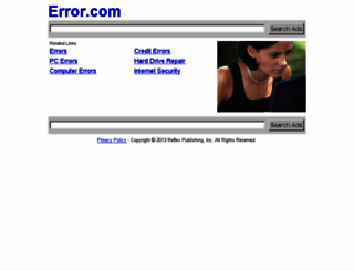 error.com screenshot