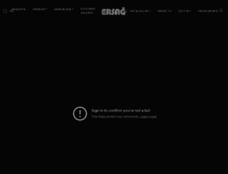 ersag.com.tr screenshot