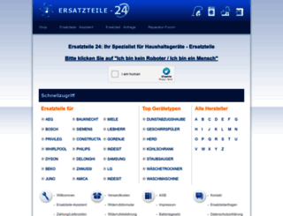 ersatzteile-24.com screenshot