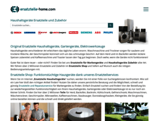ersatzteile-home.com screenshot