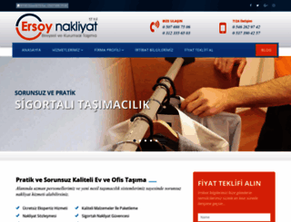 ersoynakliyat.com.tr screenshot