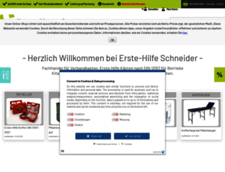 erste-hilfe-onlineshop24.de screenshot