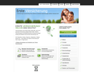 erste-versicherung.com screenshot
