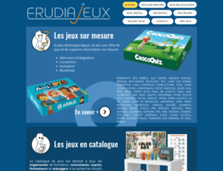erudia-jeux.com screenshot