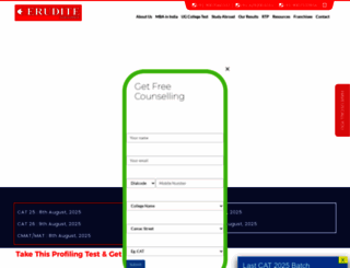 erudite.in screenshot