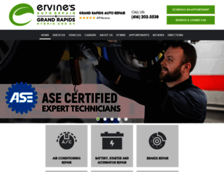 ervines.com screenshot