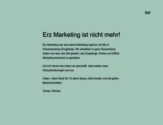 erz-marketing.de screenshot