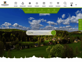 erzgebirge-tourismus.de screenshot