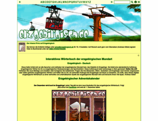 erzgebirgisch.de screenshot