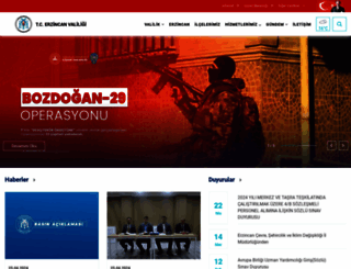 erzincan.gov.tr screenshot