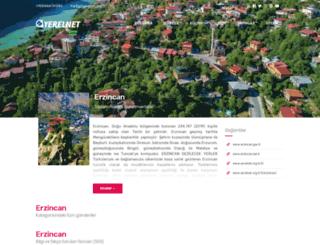 erzincan.yerelnet.org.tr screenshot
