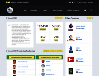 es-ar.soccerwiki.org screenshot