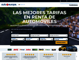 es.autoeurope.com screenshot