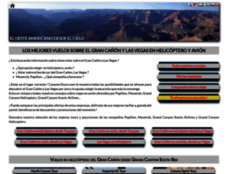 es.canyonstours.com screenshot