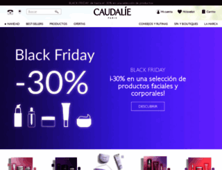 es.caudalie.com screenshot