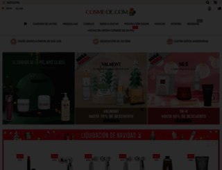 es.cosme-de.com screenshot