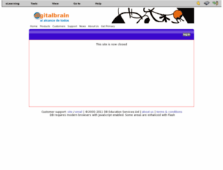 es.digitalbrain.com screenshot