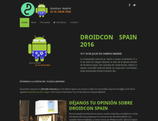 es.droidcon.com screenshot