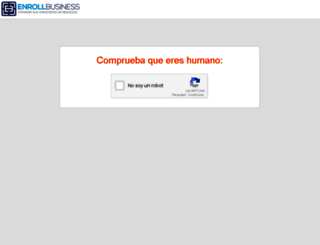 es.enrollbusiness.com screenshot