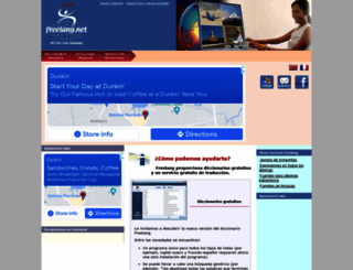 es.freelang.net screenshot