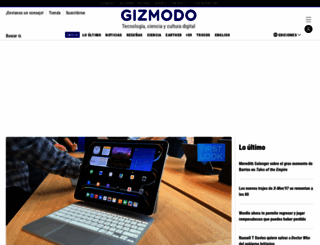 es.gizmodo.com screenshot