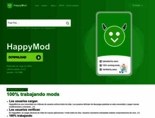 es.happymod.com screenshot