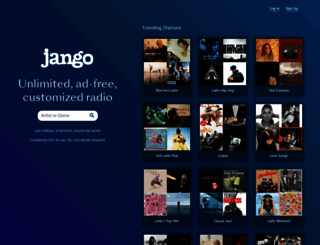 es.jango.com screenshot