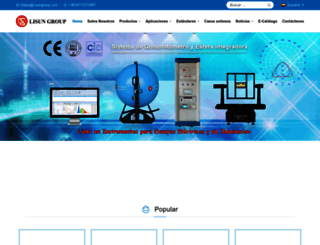 es.lisungroup.com screenshot